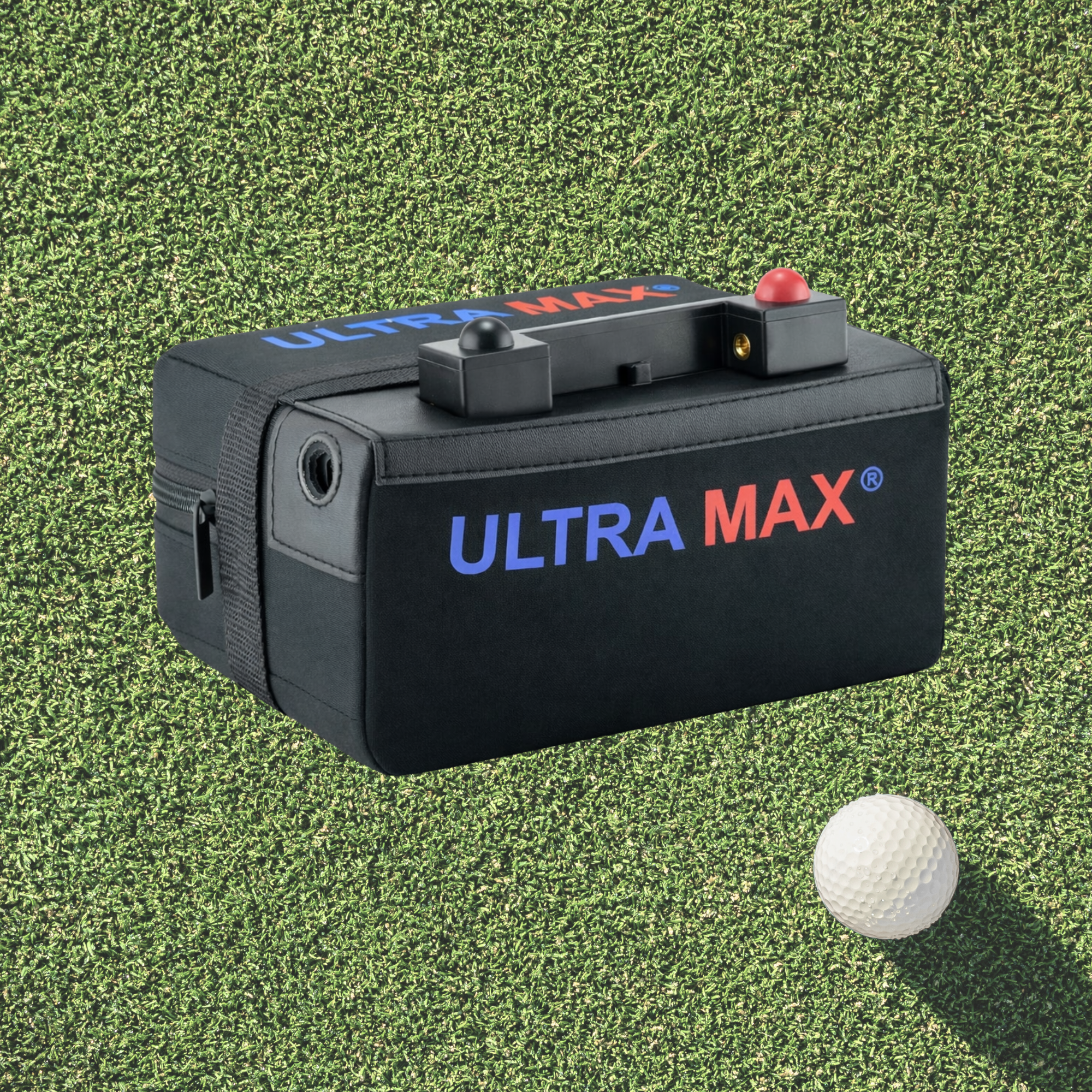 Ultramax Lithium-Golftrolley-Batterie für 18-27 Löcher, 12 V, 18 Ah