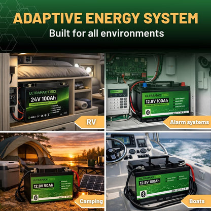 Ultramax Neo 12.8V 30Ah LiFePO4 Lithium Battery