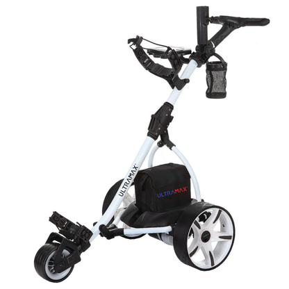 Ultramax Electric Golf Trolley with Lithium Battery & Charger | 27 Hole | £100 Free Accessories